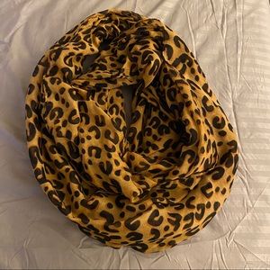 Leopard Infinity Scarf